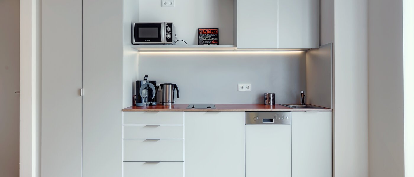 двухэтажная квартира-галерея Unterschleißheim Lohhof 01 кухня 9676