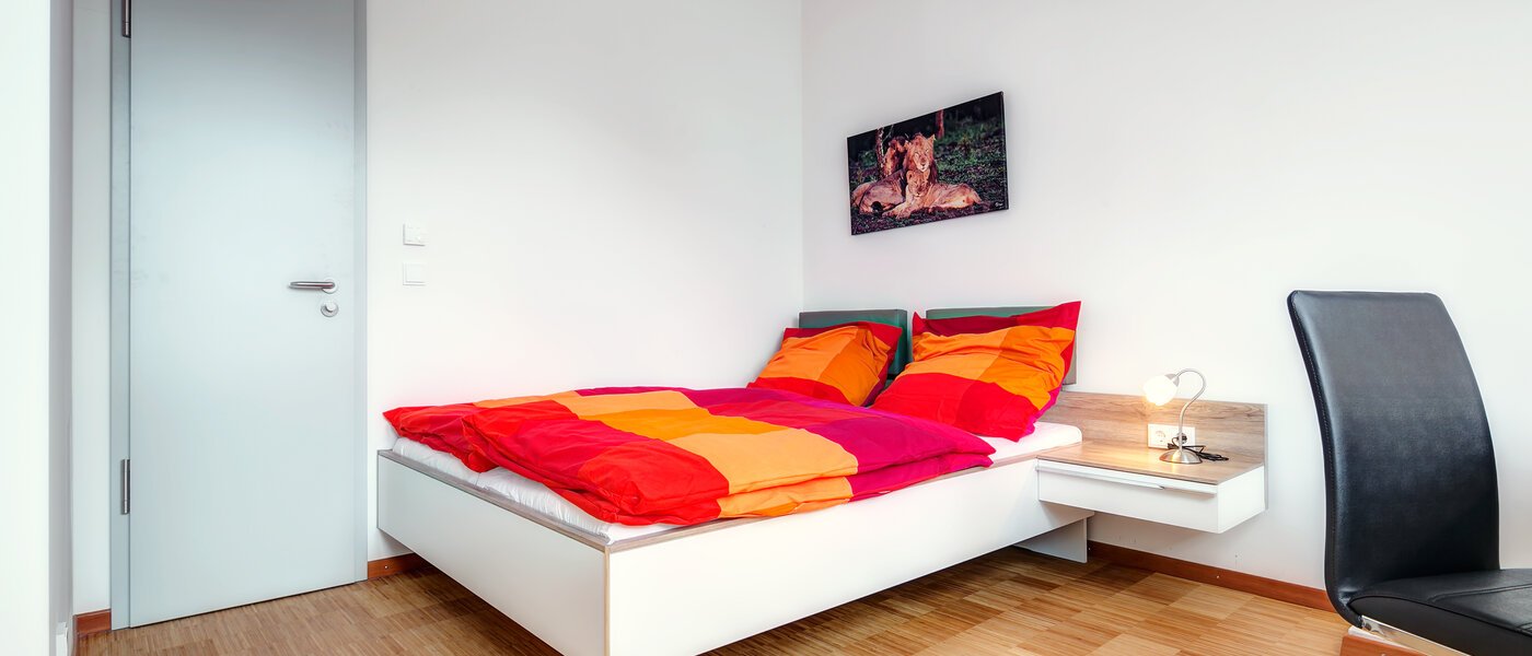 двухэтажная квартира-галерея Unterschleißheim 01 спальная 9678