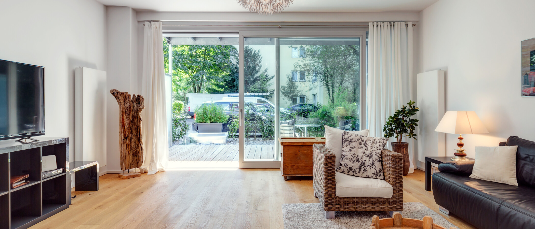 квартира München Neuhausen 03 гостиная 9686