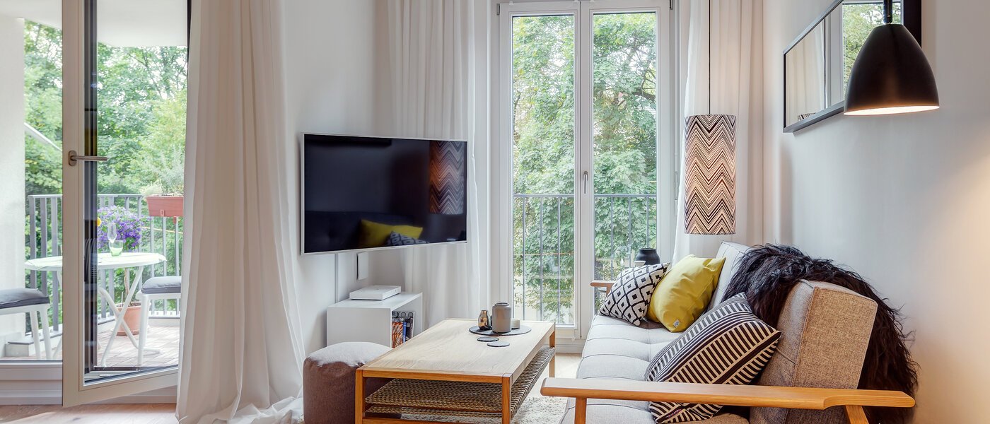 квартира München Isarvorstadt 03 гостиная 9687