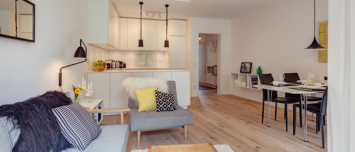 квартира München Isarvorstadt 06 гостиная 9687