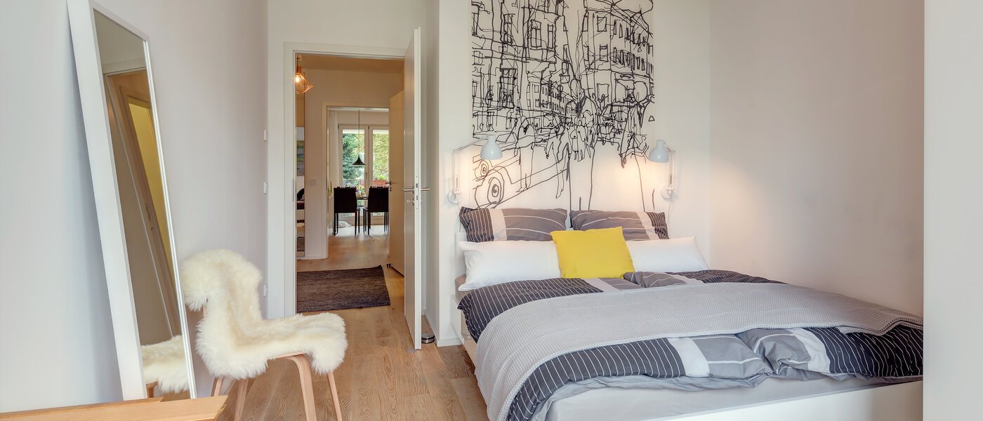 квартира München Isarvorstadt 01 2-я спальная комната 9687