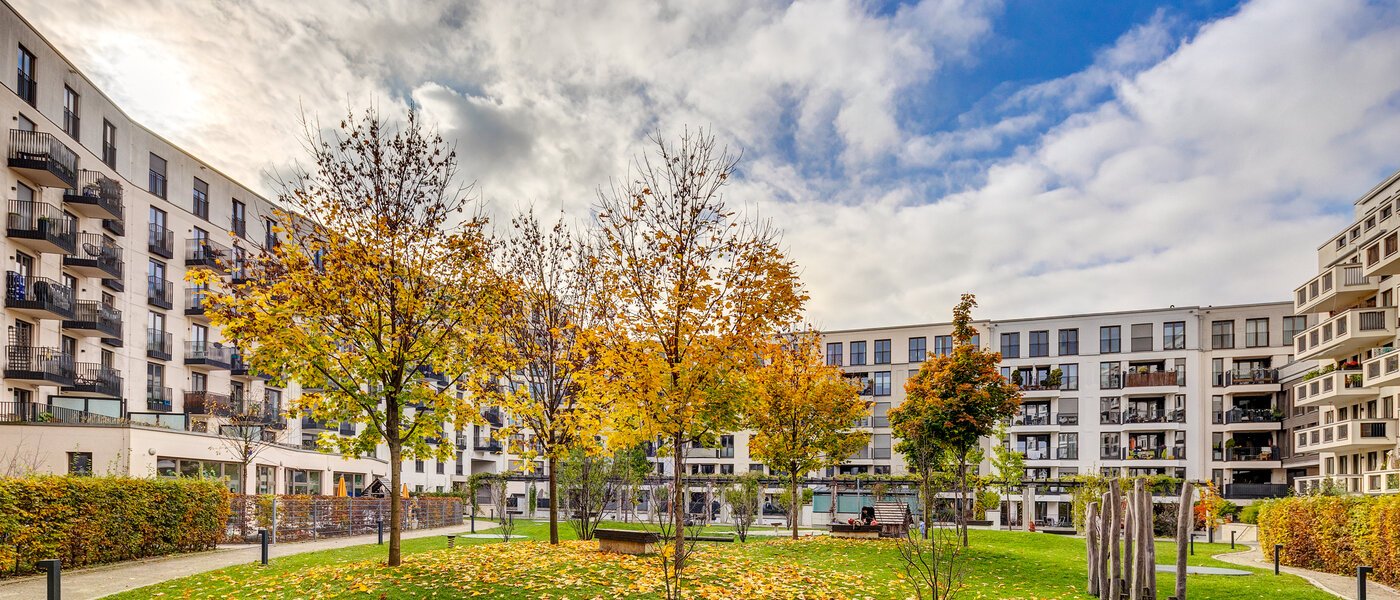 квартира München Isarvorstadt 01 внутренний двор  9687