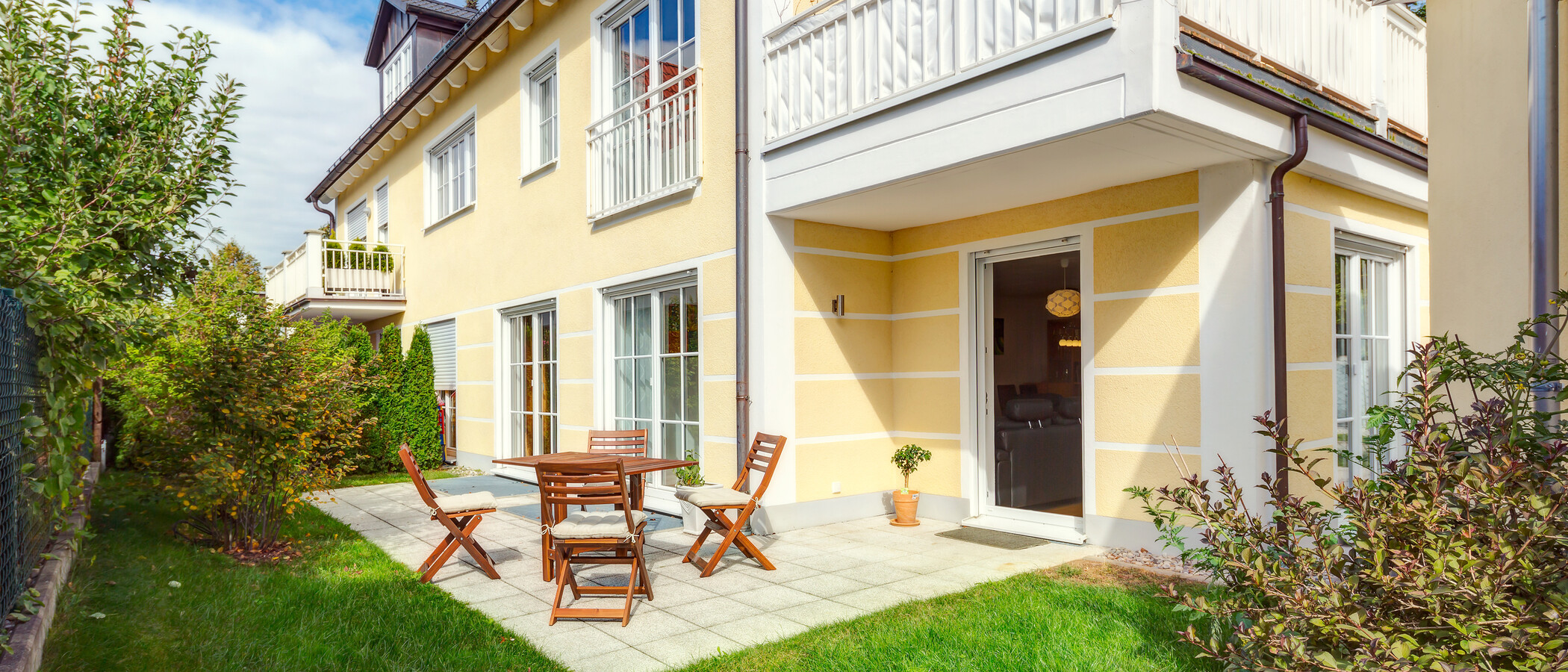 квартира с садом München Forstenried 03 терраса 9703