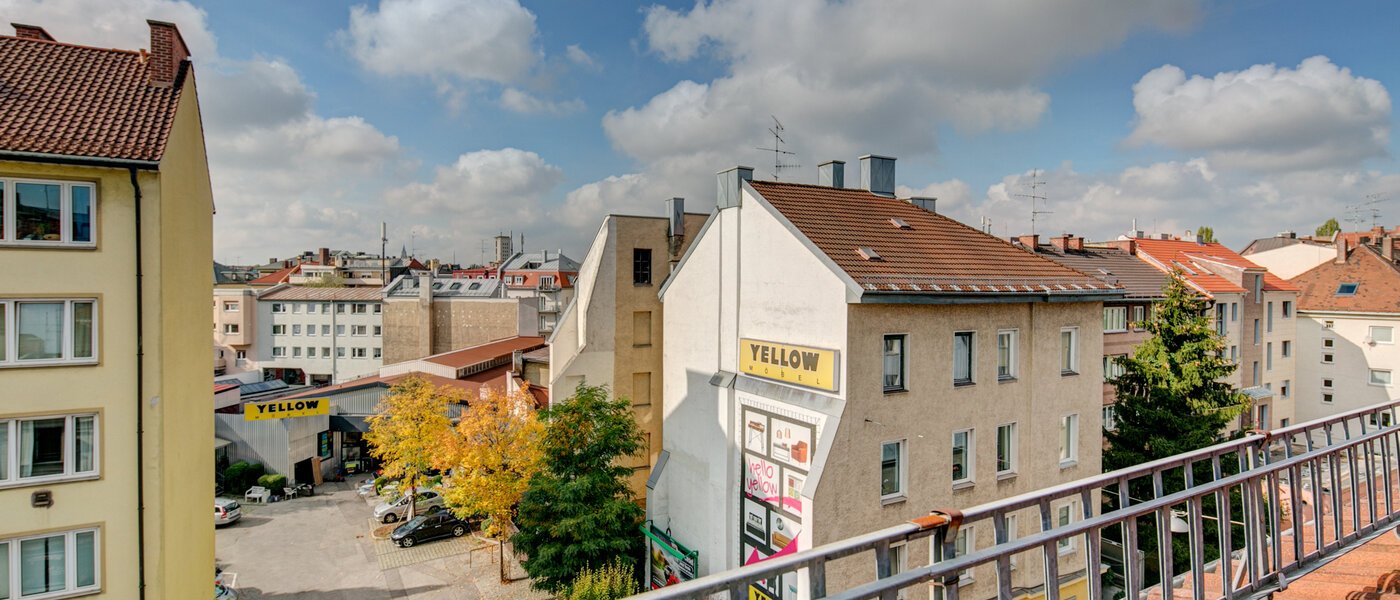 квартира München Isarvorstadt 02 вид из окна 9718