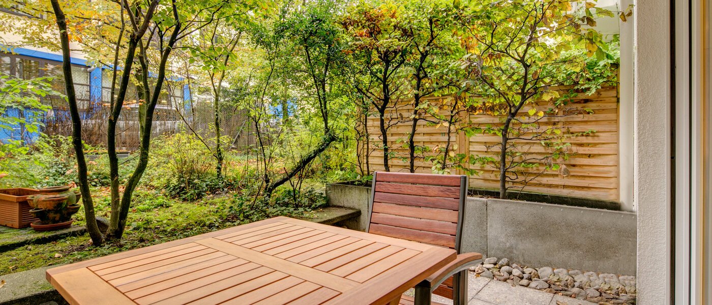 квартира München Maxvorstadt - Westen 01 терраса 9732