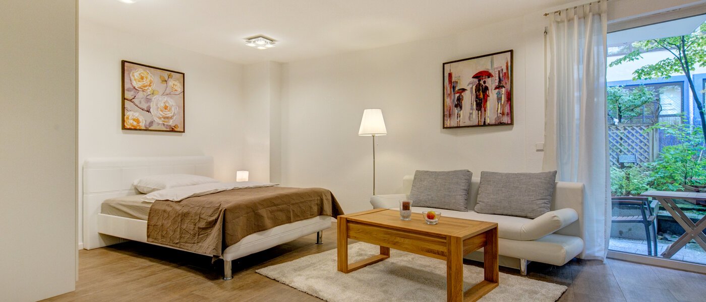 квартира München Maxvorstadt - Westen 03 жилое пространство 9732