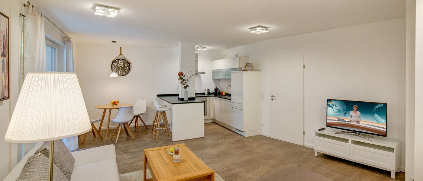 квартира München Maxvorstadt - Westen 04 жилое пространство 9732