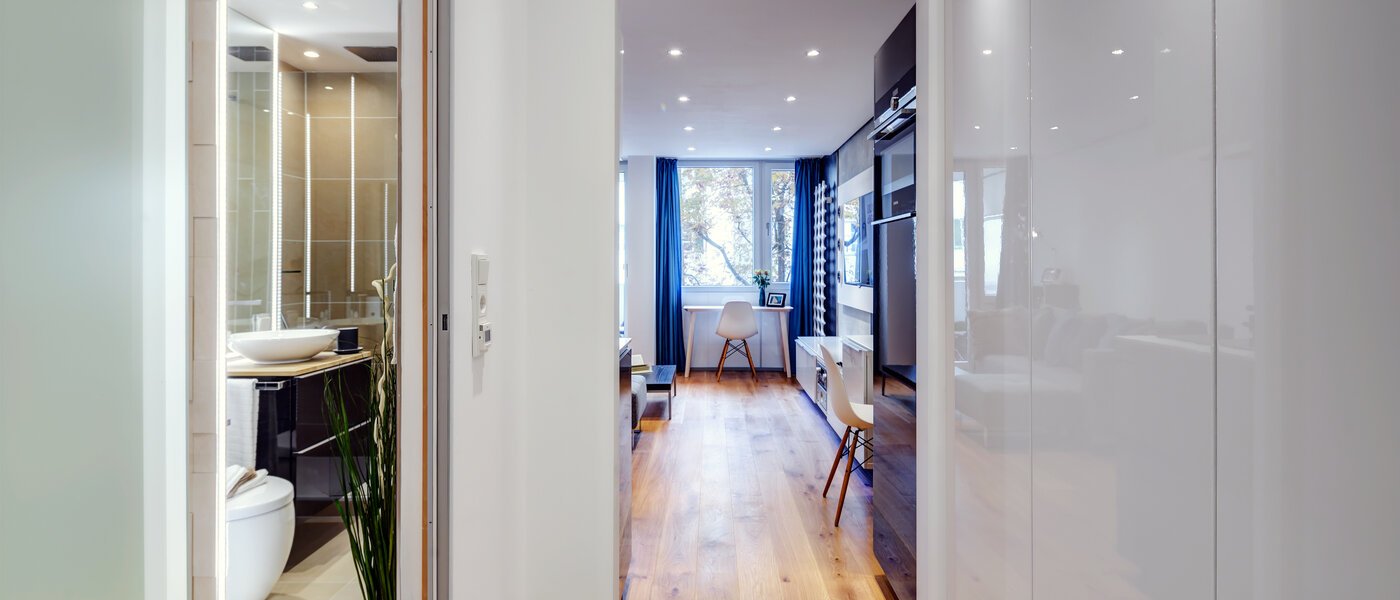 квартира München Neuhausen 02 коридор 9737