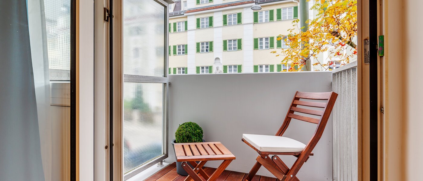 квартира München Neuhausen 01 балкон 9737