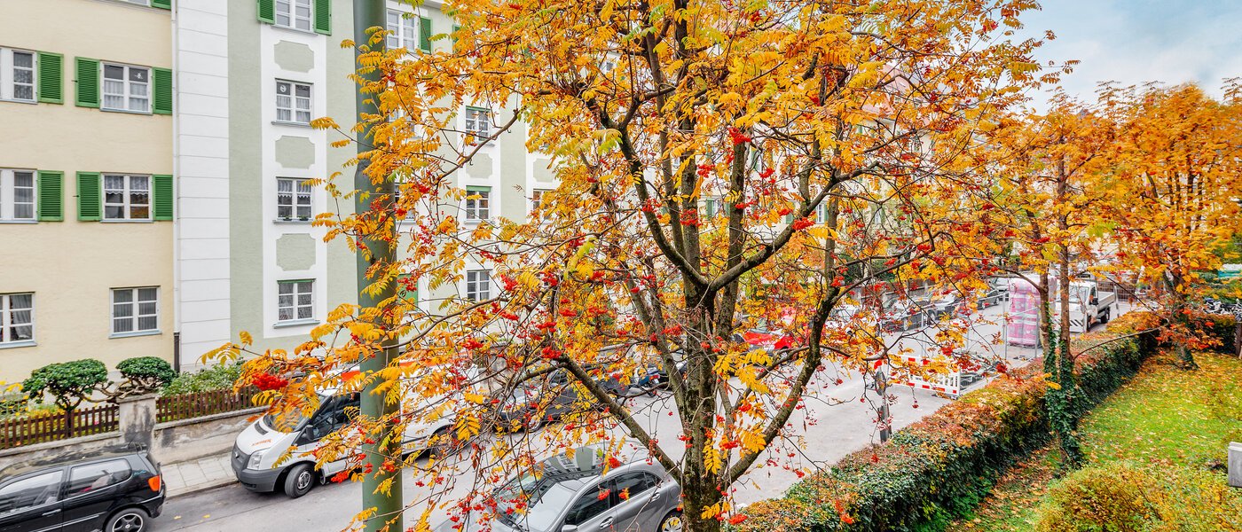 квартира München Neuhausen 02 вид из окна 9737