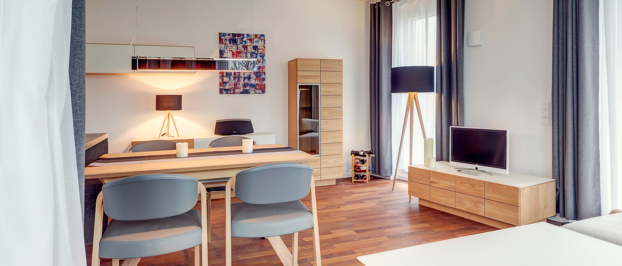 квартира München Obersendling 03 гостиная 9748