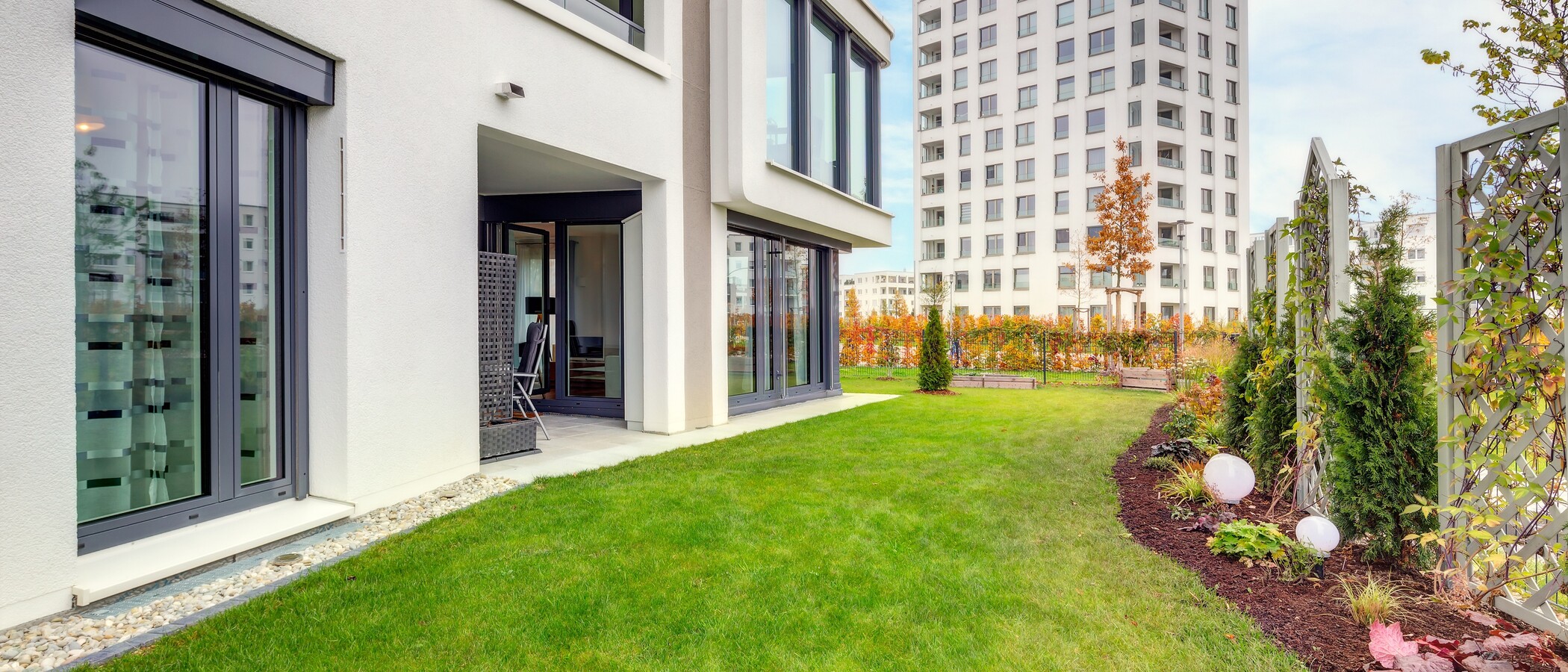квартира München Obersendling 01 сад 9748