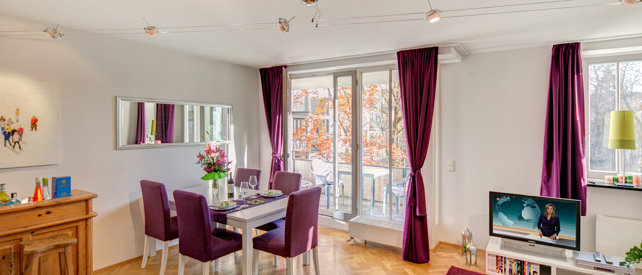 квартира München Haidhausen 01 гостиная 9754