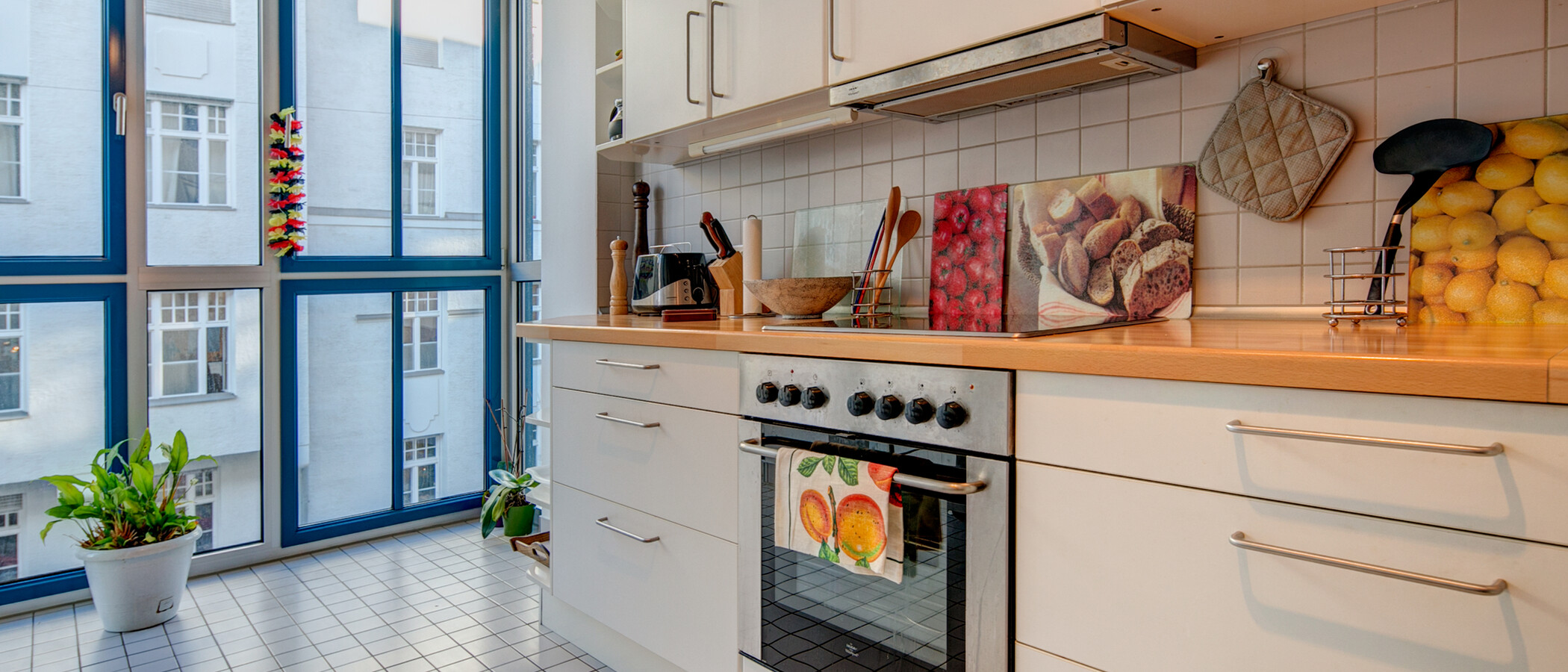 квартира München Haidhausen 02 кухня 9754