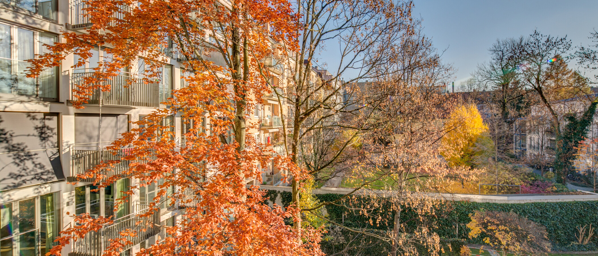 квартира München Haidhausen 02 вид из окна 9754