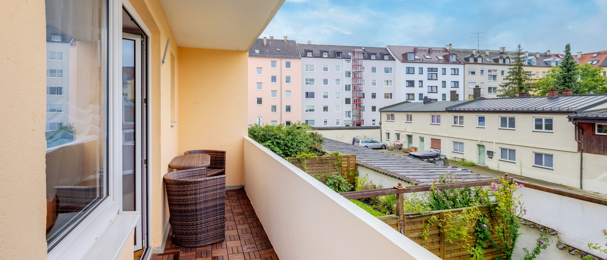 квартира München Sendling 02 балкон 9759