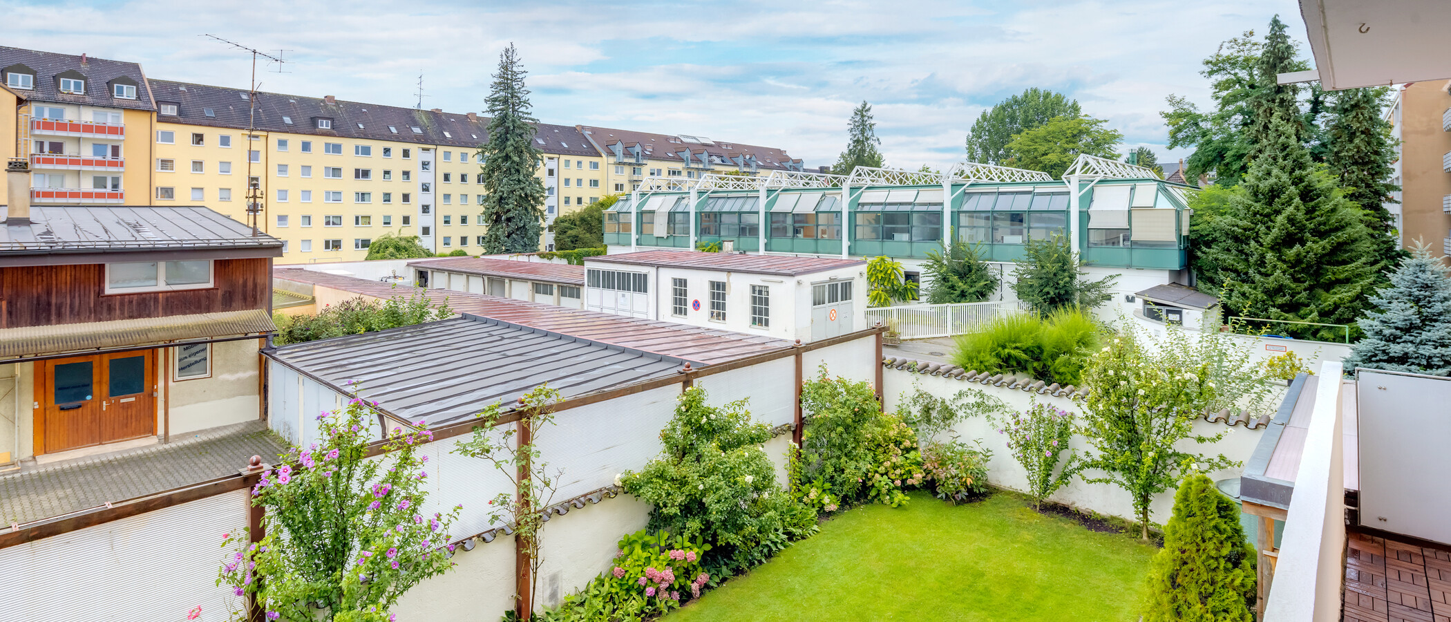квартира München Sendling 02 вид из окна 9759