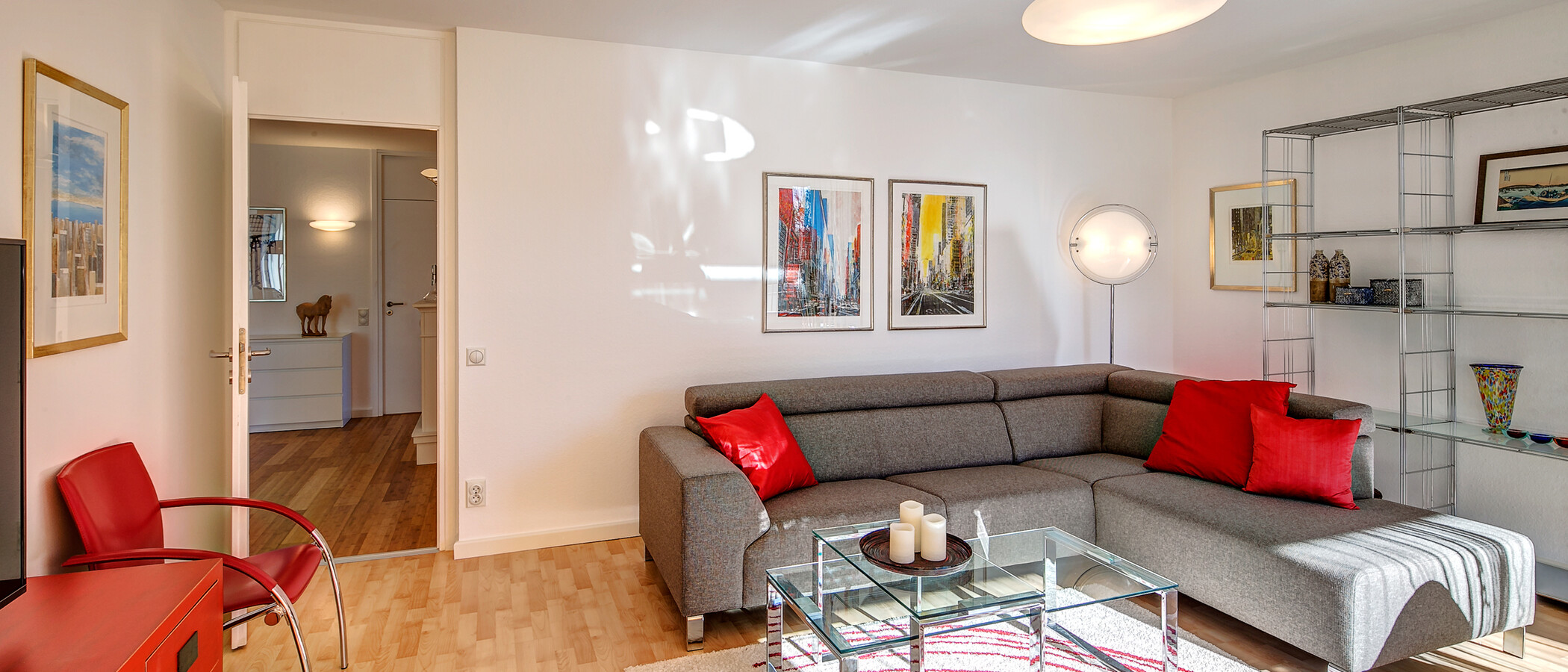 квартира München Schwabing-West 02 гостиная 9763