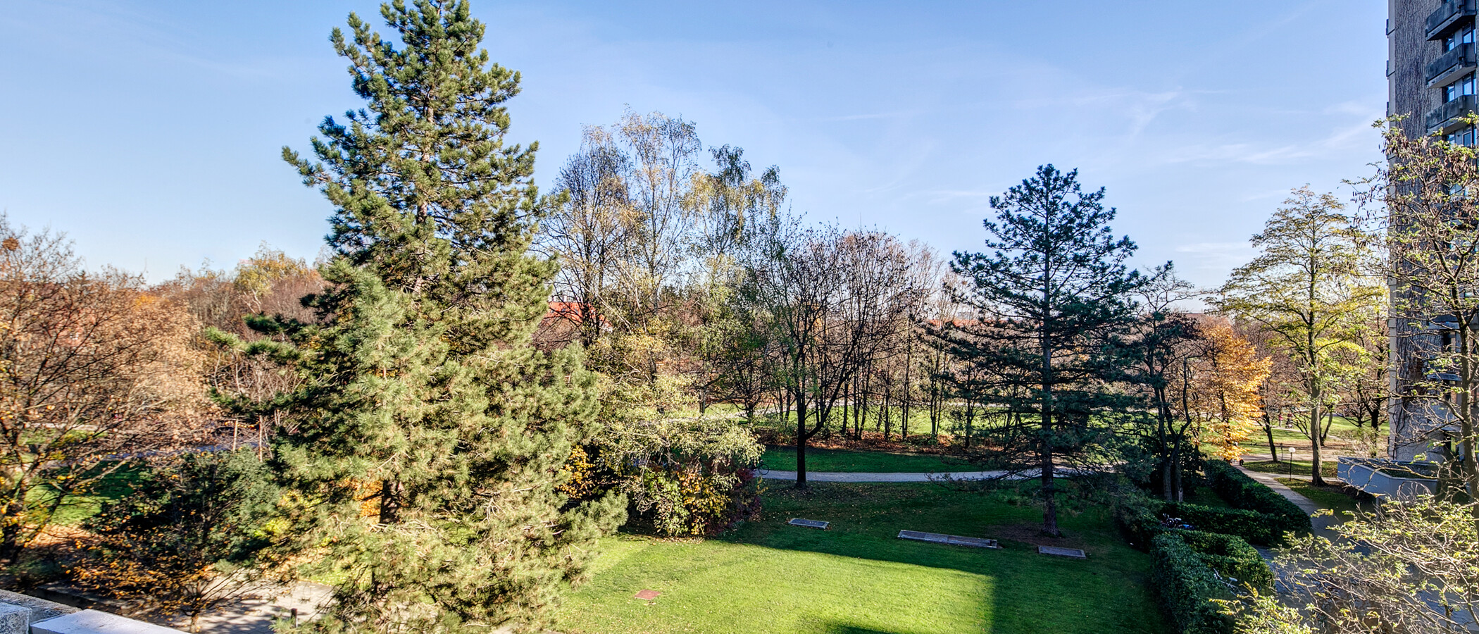 квартира München Schwabing-West 01 вид из окна 9763