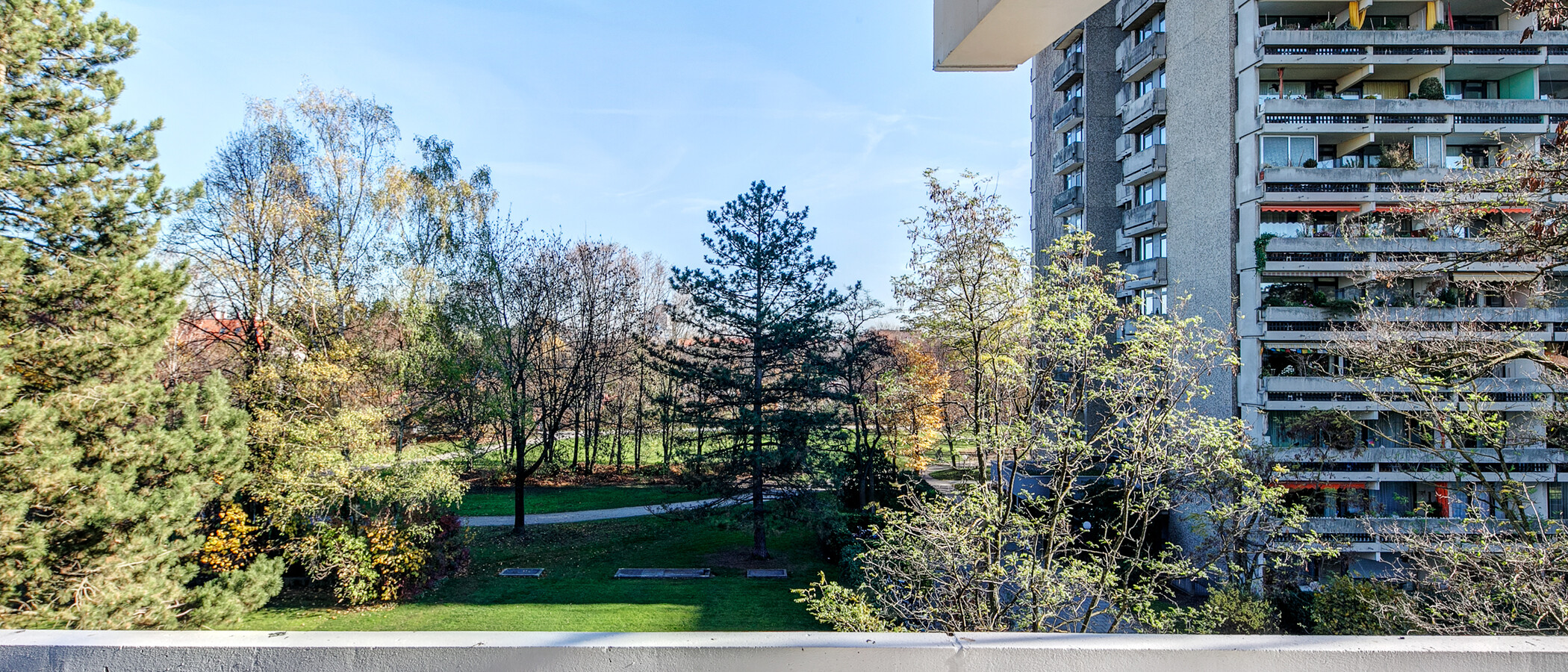 квартира München Schwabing-West 02 вид из окна 9763
