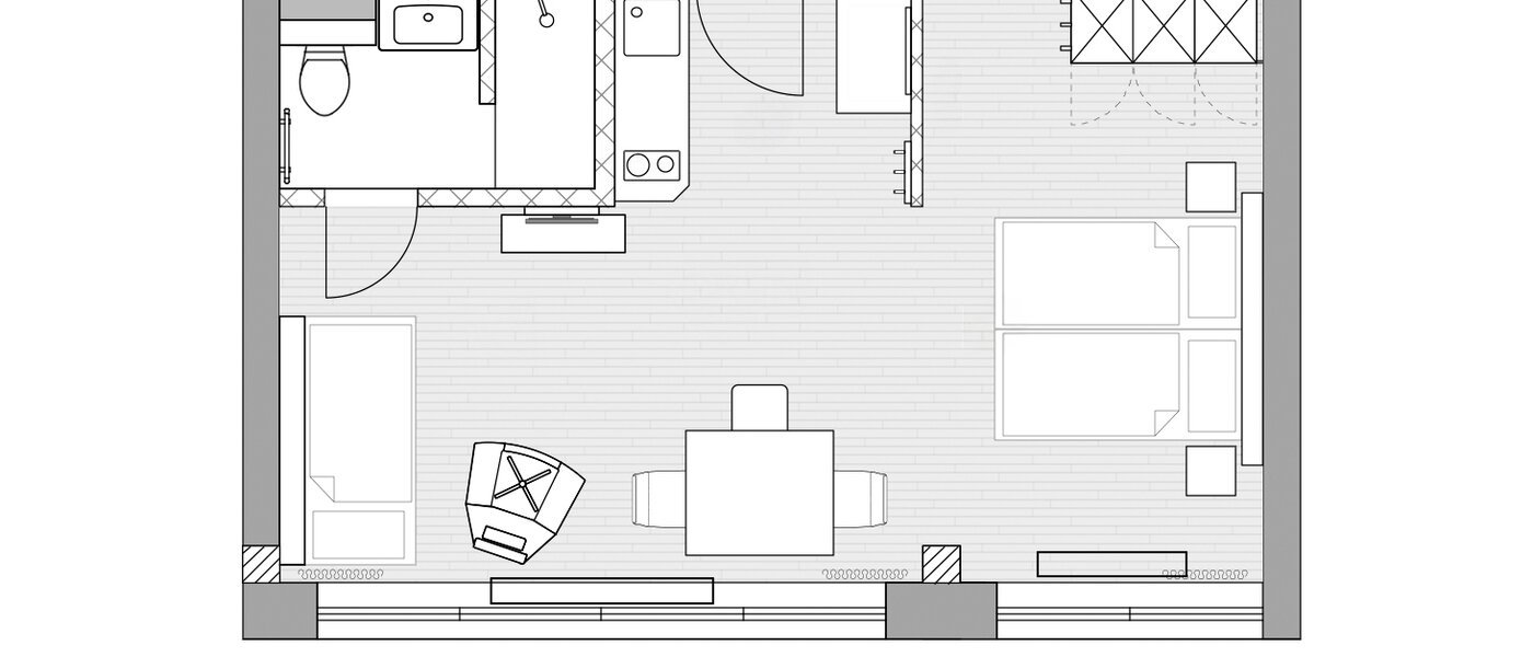 квартира Ismaning 01 план этажа 9764
