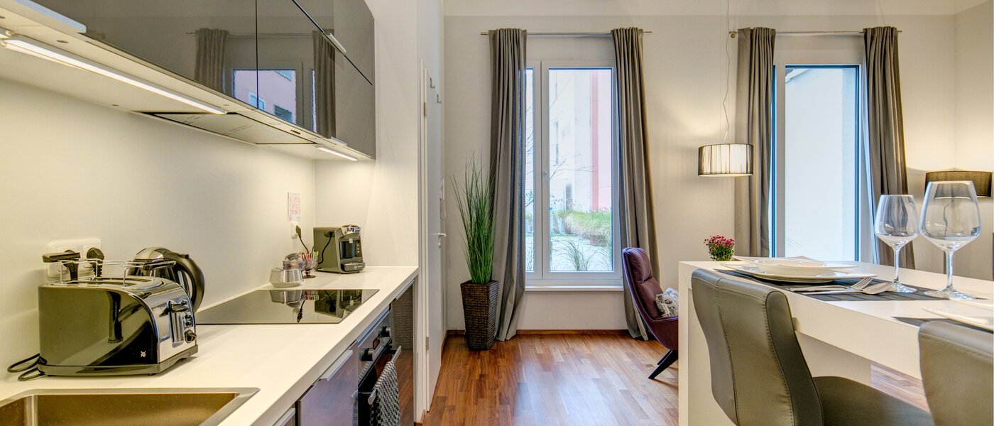 квартира München Ludwigsvorstadt 04 кухня 9771