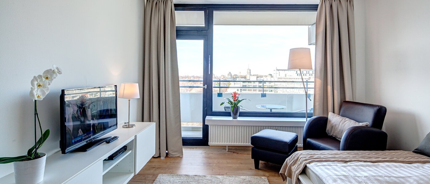 квартира München Haidhausen 01 гостиная 9774