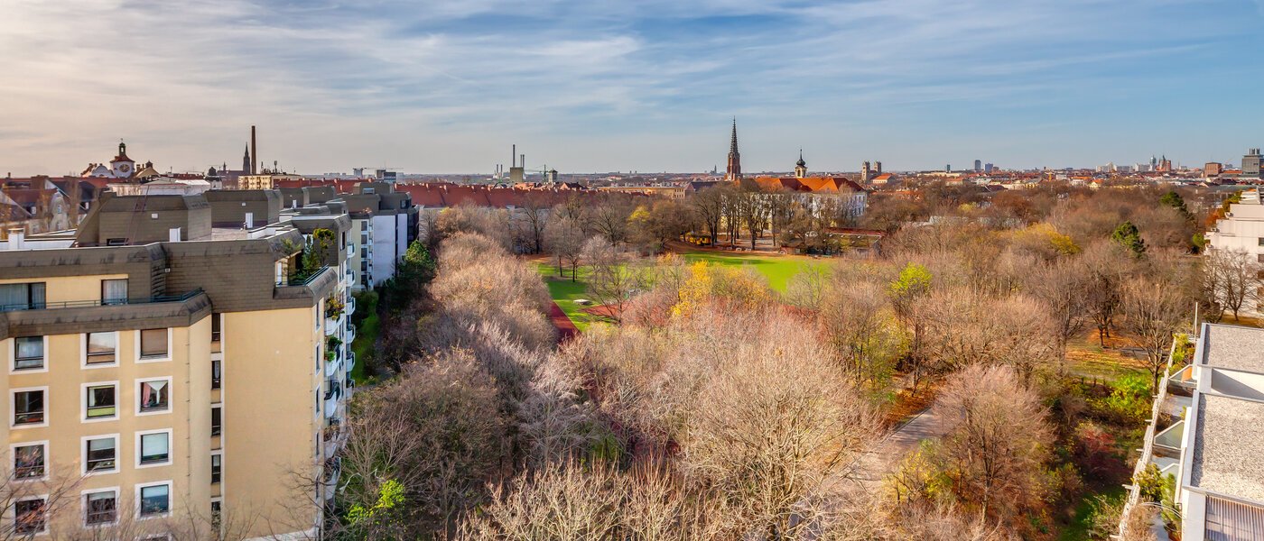 квартира München Haidhausen 01 вид из окна 9774