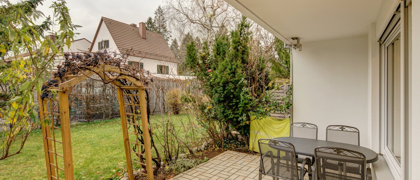 квартира München Obermenzing 01 терраса 9775