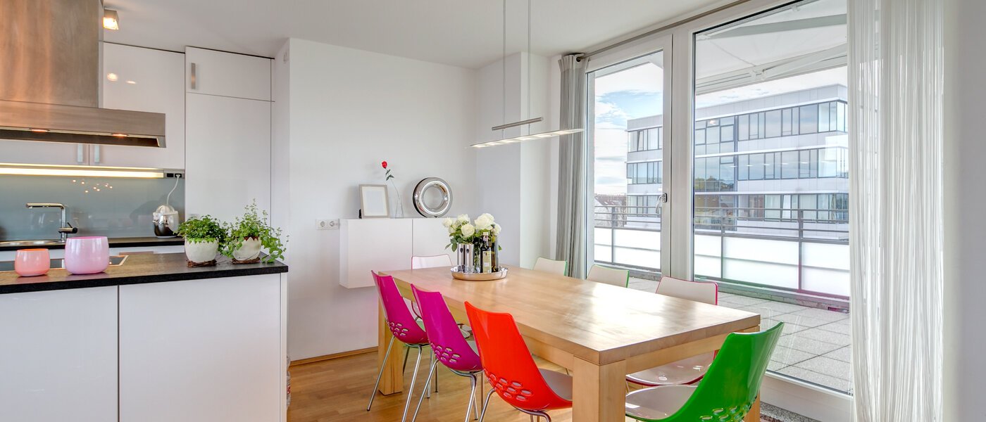 квартира-пентхаус München Obergiesing 06 гостиная 9778