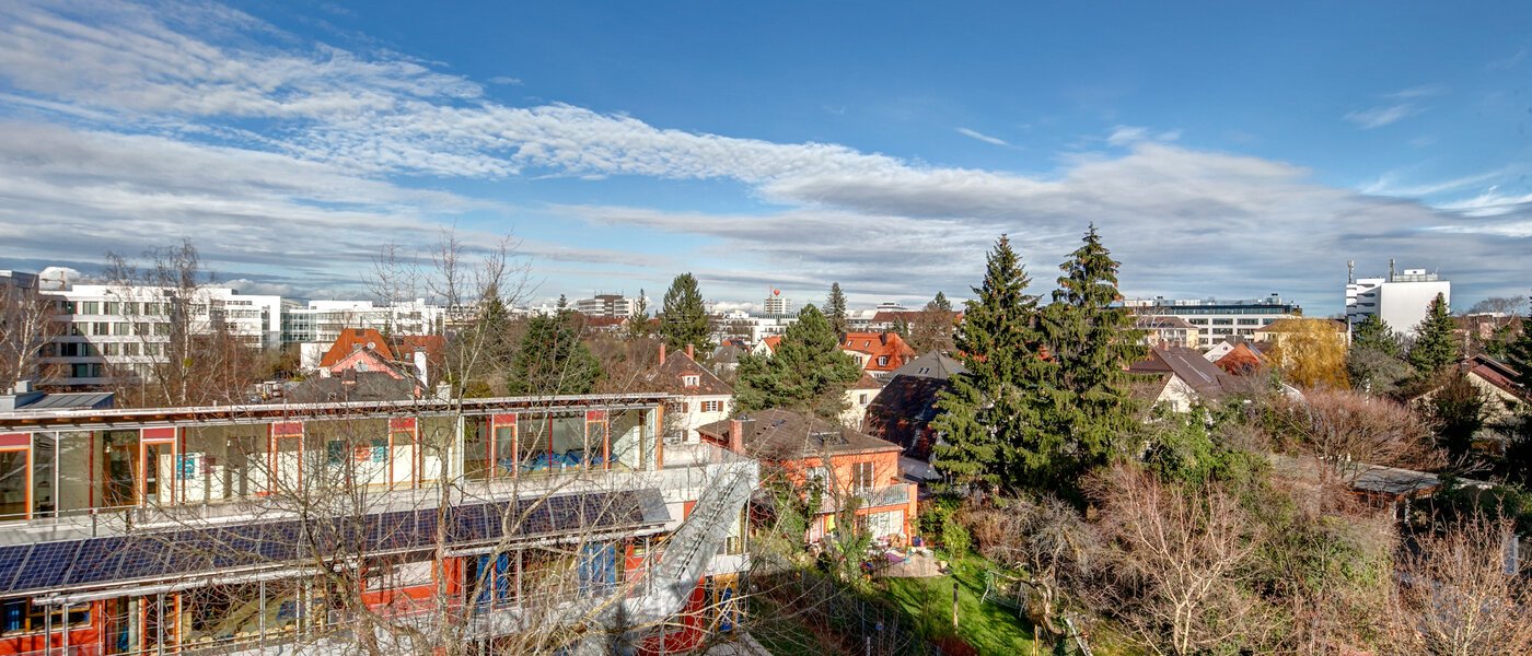 квартира-пентхаус München Obergiesing 01 вид из окна 9778