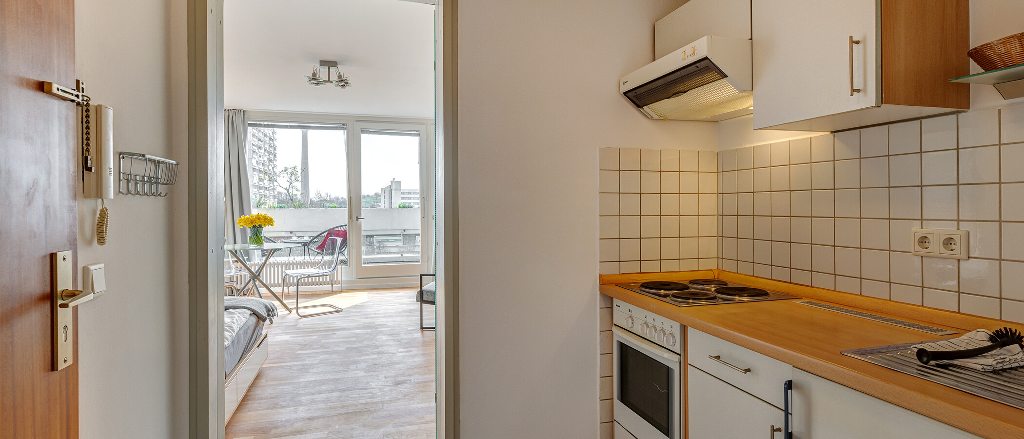 квартира München Olympiadorf 02 коридор 9781