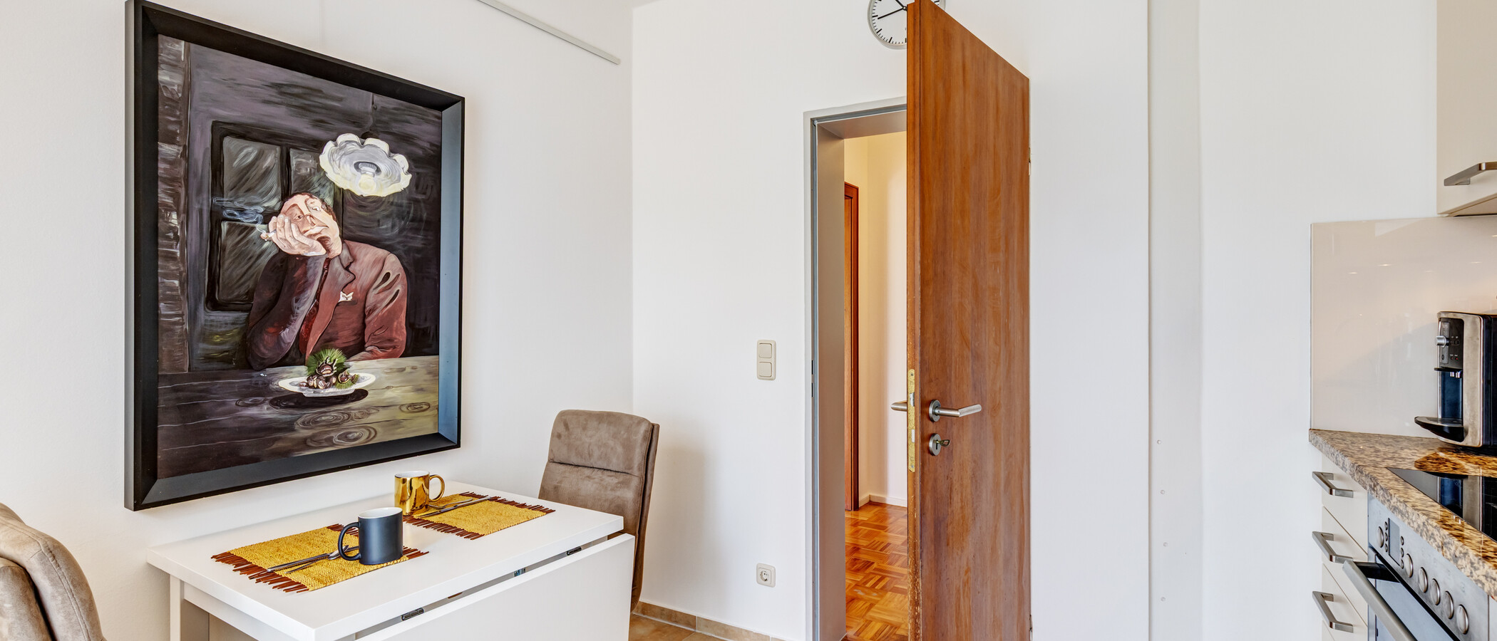 квартира München Berg am Laim 03 кухня 9783