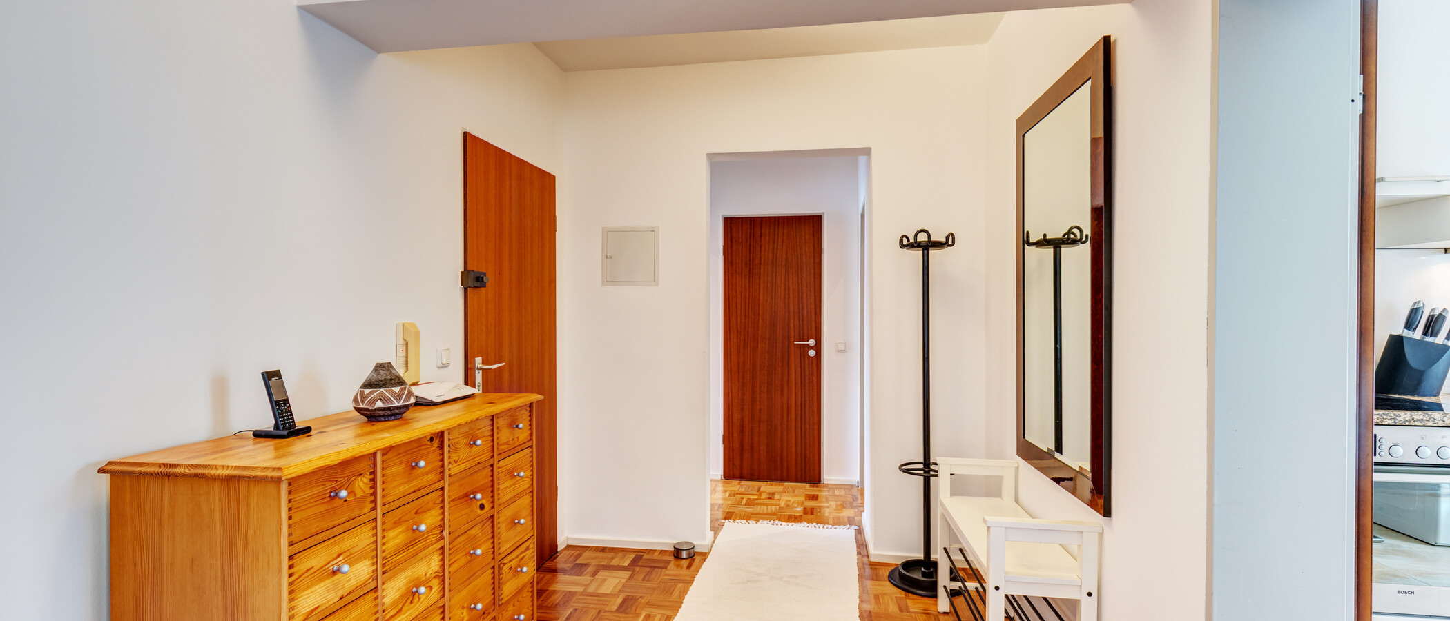 квартира München Berg am Laim 01 коридор 9783