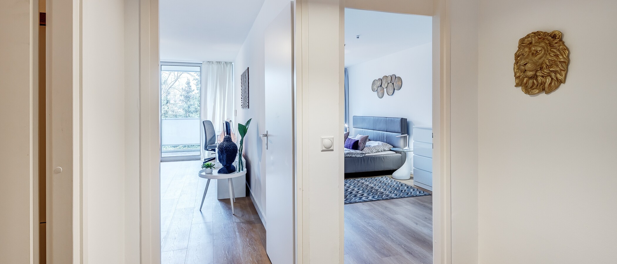 квартира München Schwabing-Nord (zw. Leopoldstraße & Englischen Garten) 01 коридор 9789