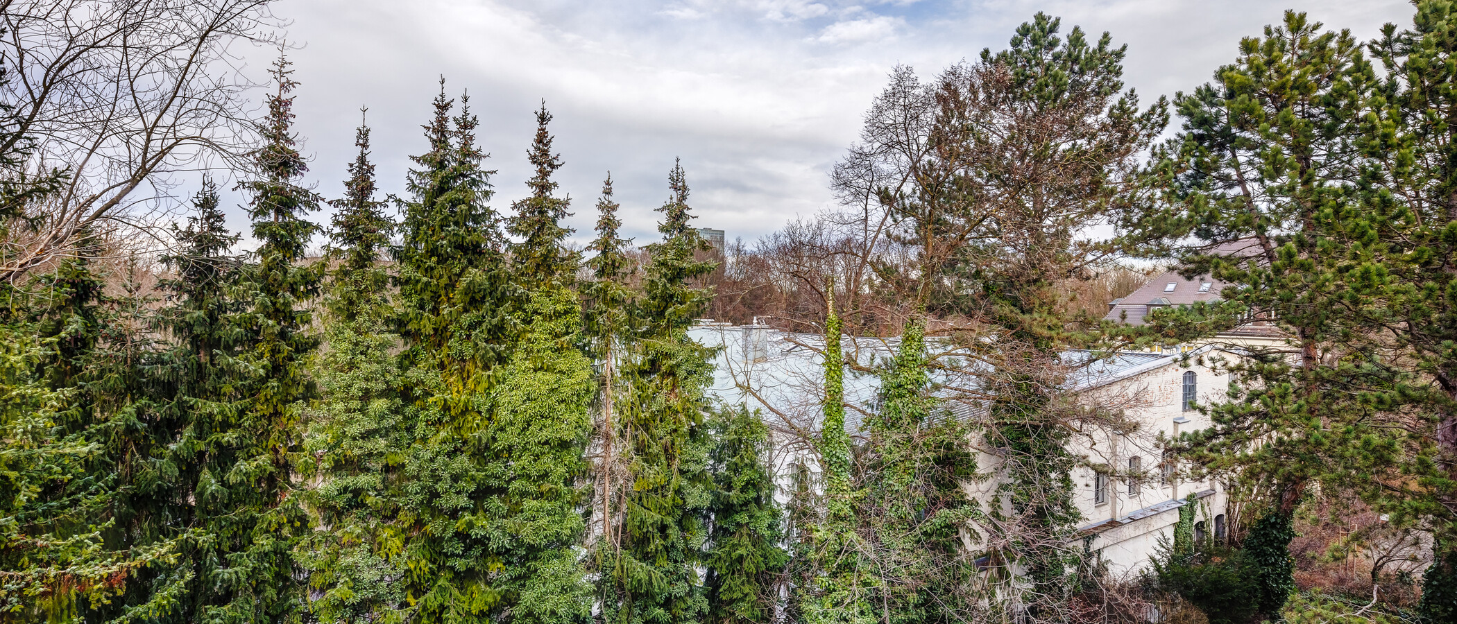 квартира München Schwabing-Nord (zw. Leopoldstraße & Englischen Garten) 02 вид из окна 9789