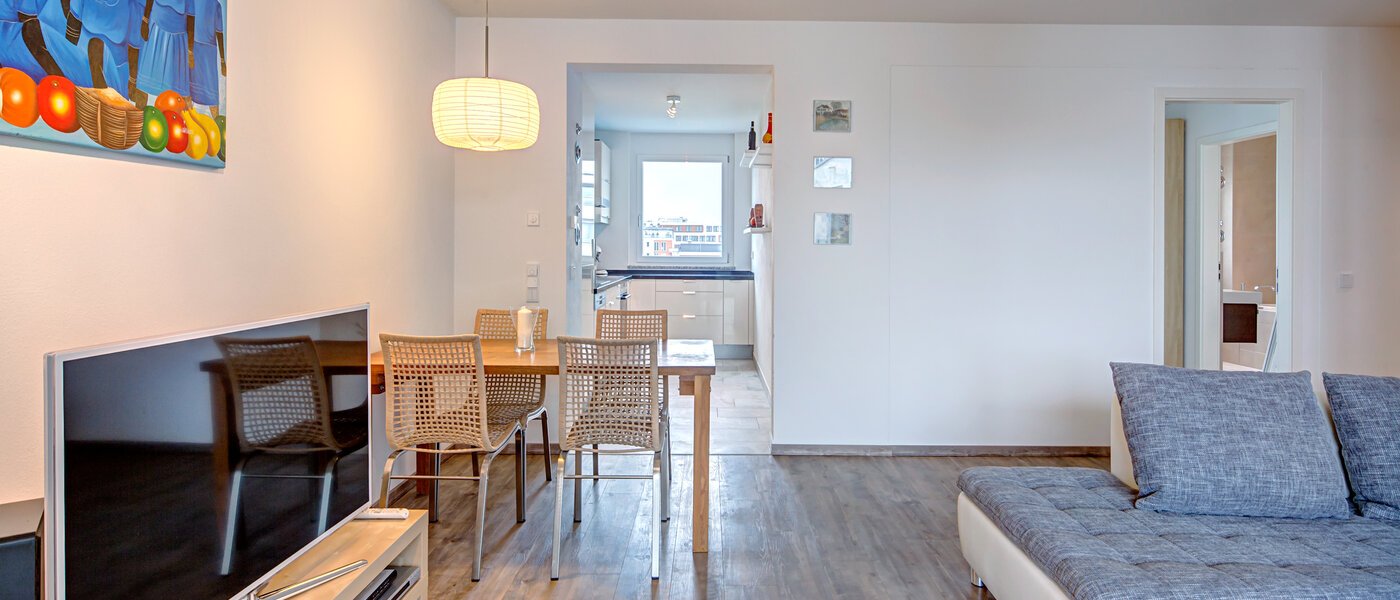 квартира München Parkstadt Schwabing 04 гостиная 9790