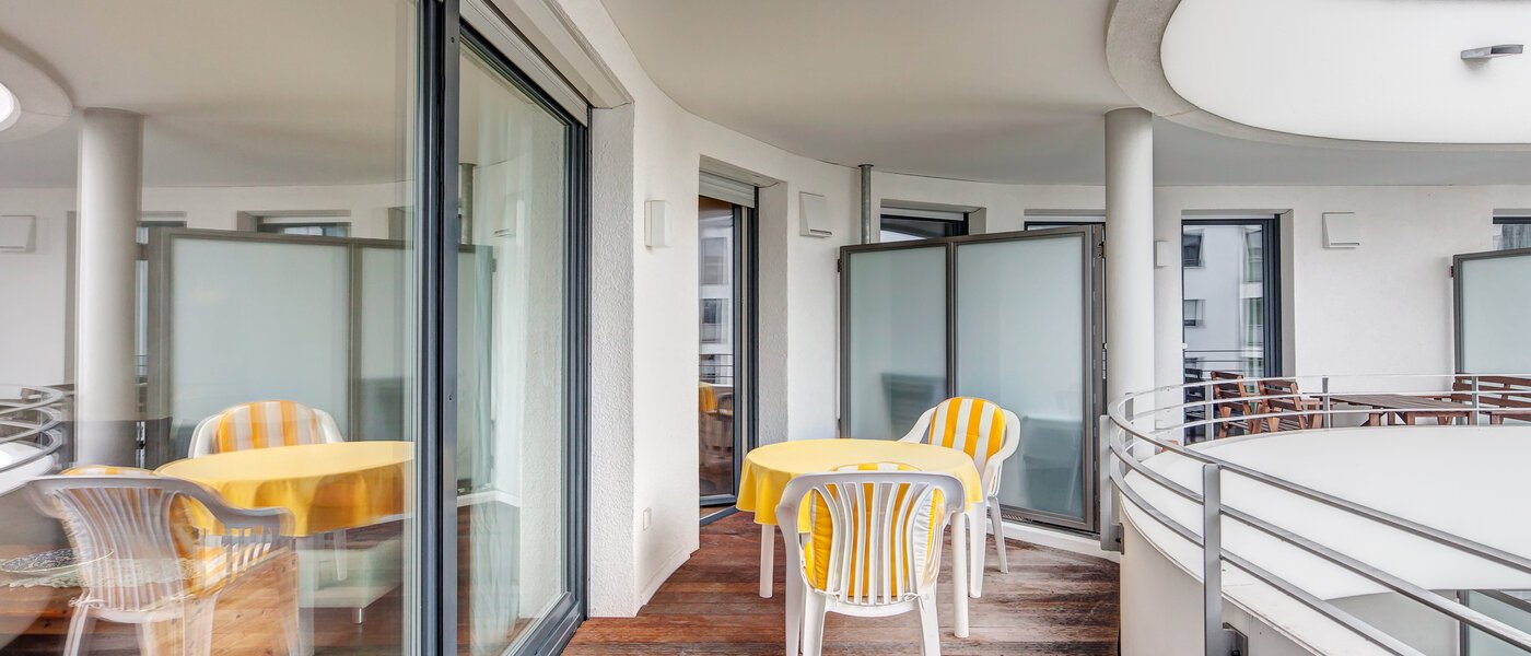 квартира München Parkstadt Schwabing 03 балкон 9790