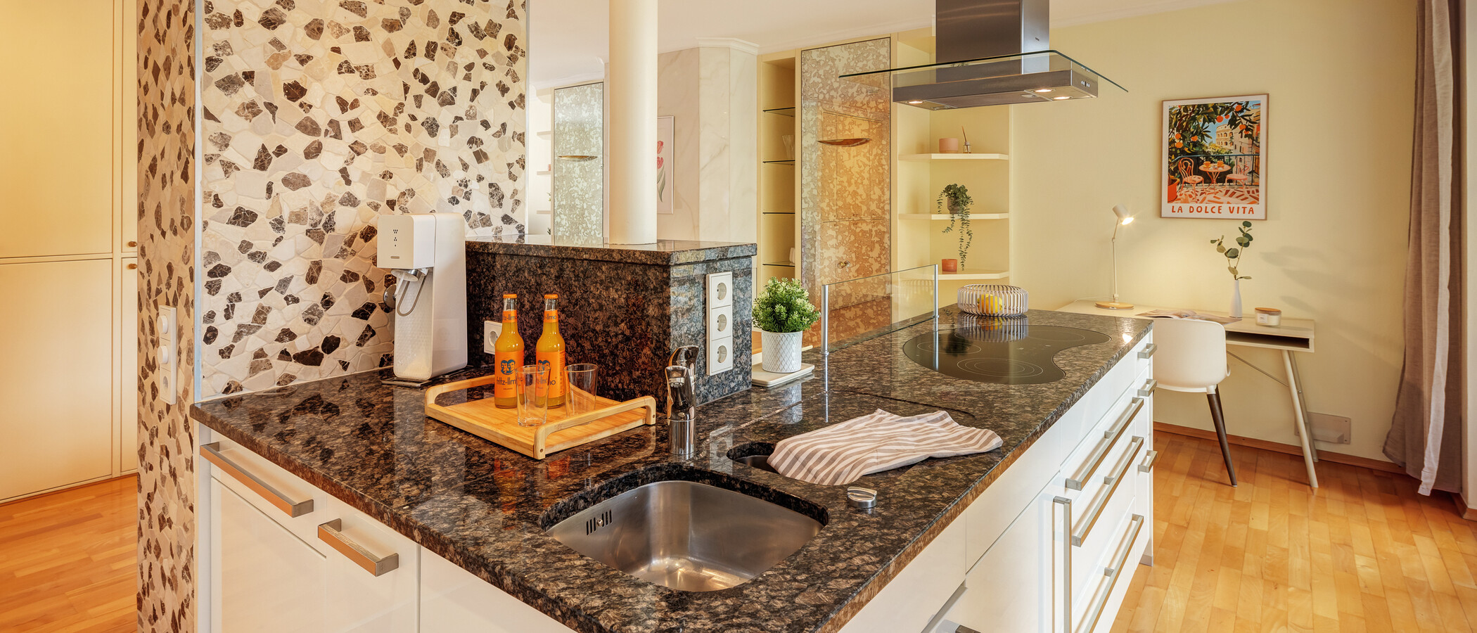 квартира München Maxvorstadt 02 кухня 9792