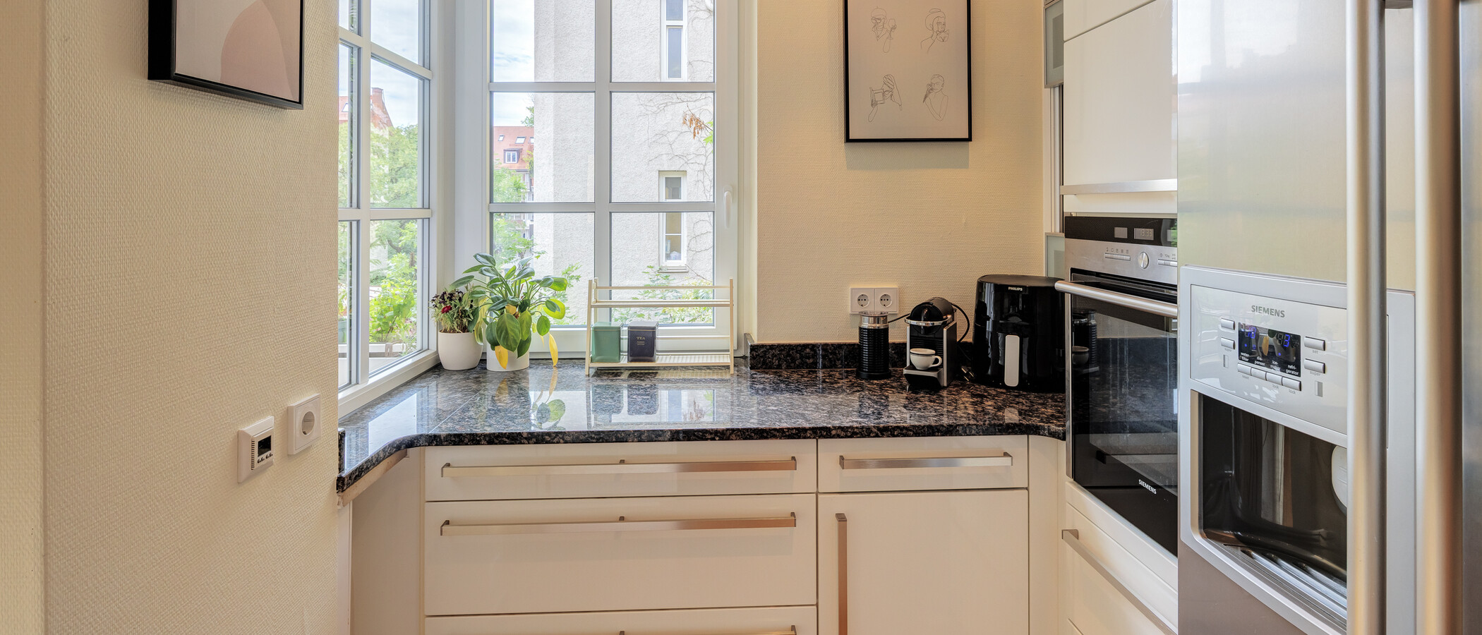 квартира München Maxvorstadt 04 кухня 9792