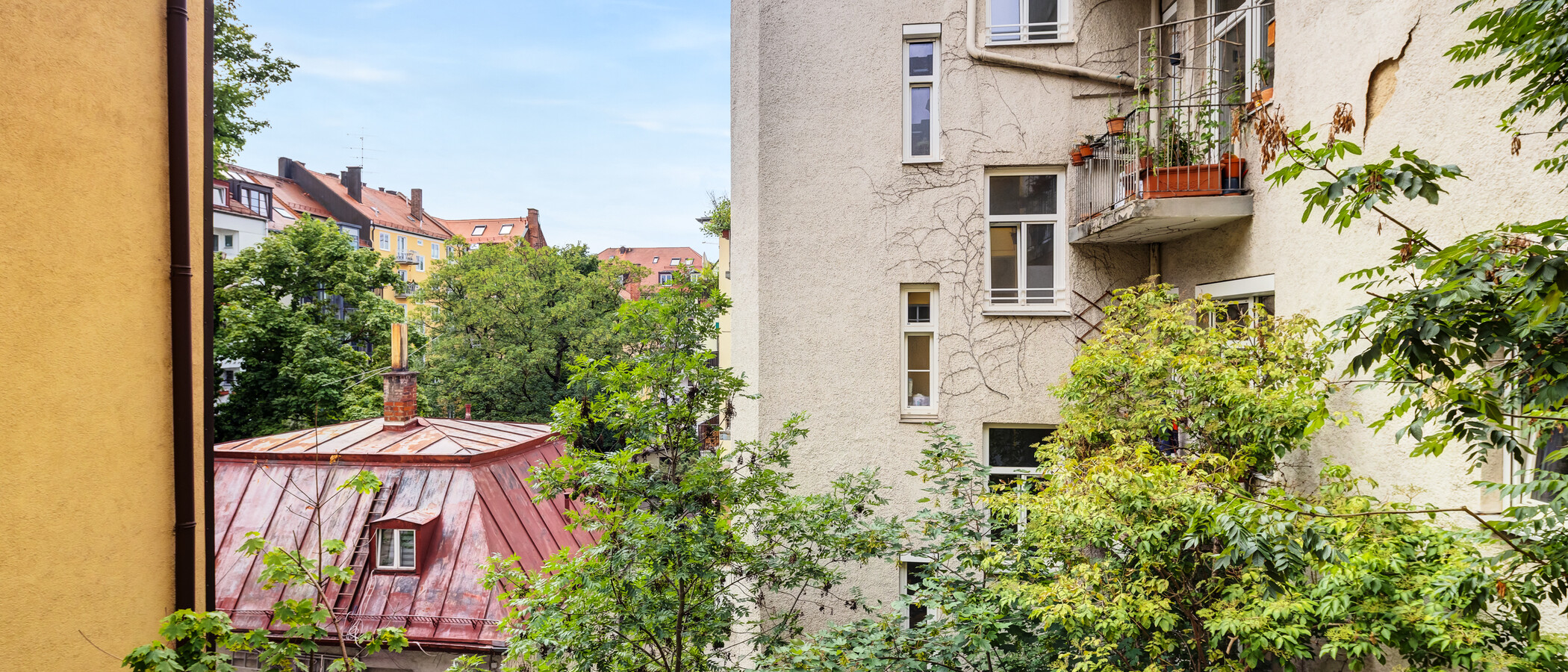 квартира München Maxvorstadt 01 вид из окна 9792