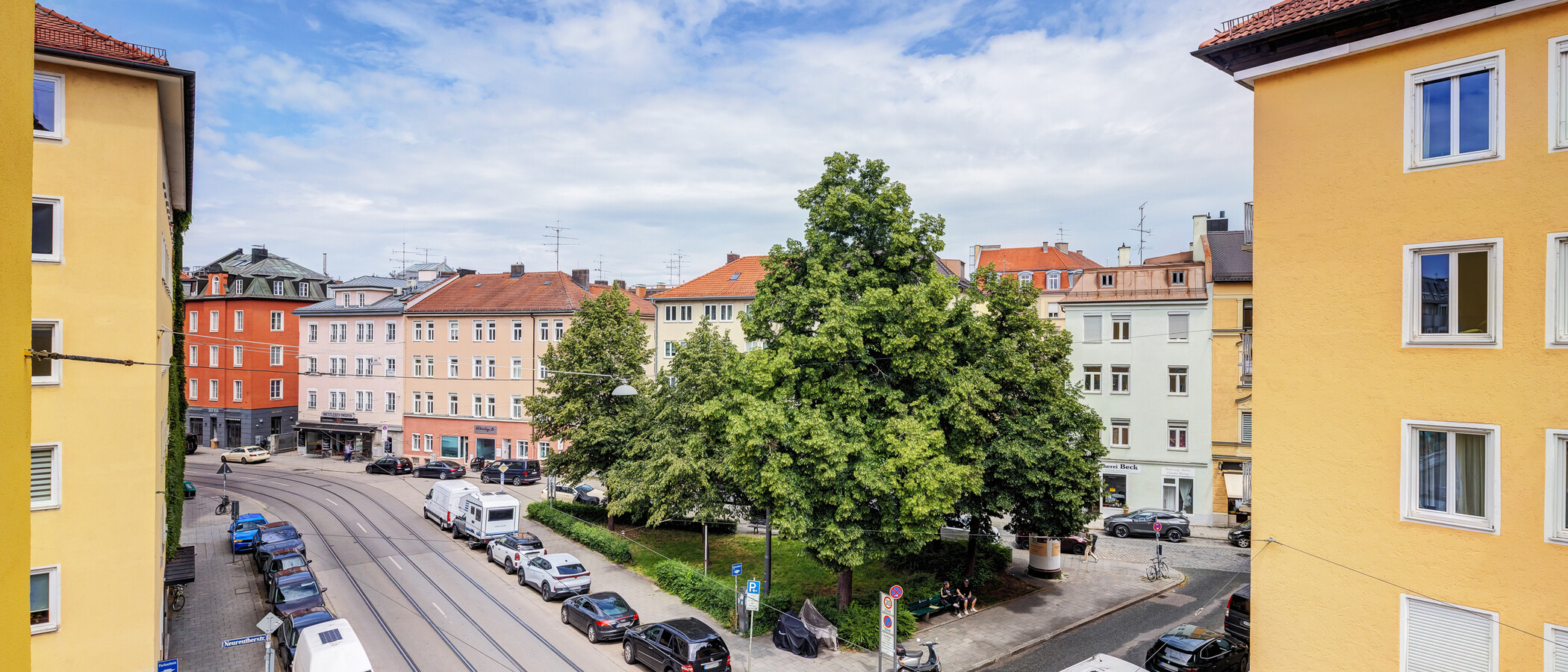 квартира München Maxvorstadt 03 вид из окна 9792