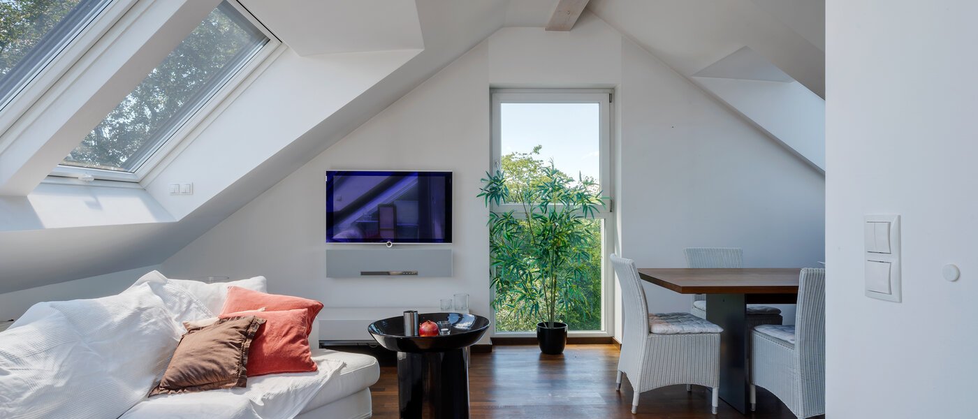 мансардная квартира München Untermenzing 03 жилое пространство 9794