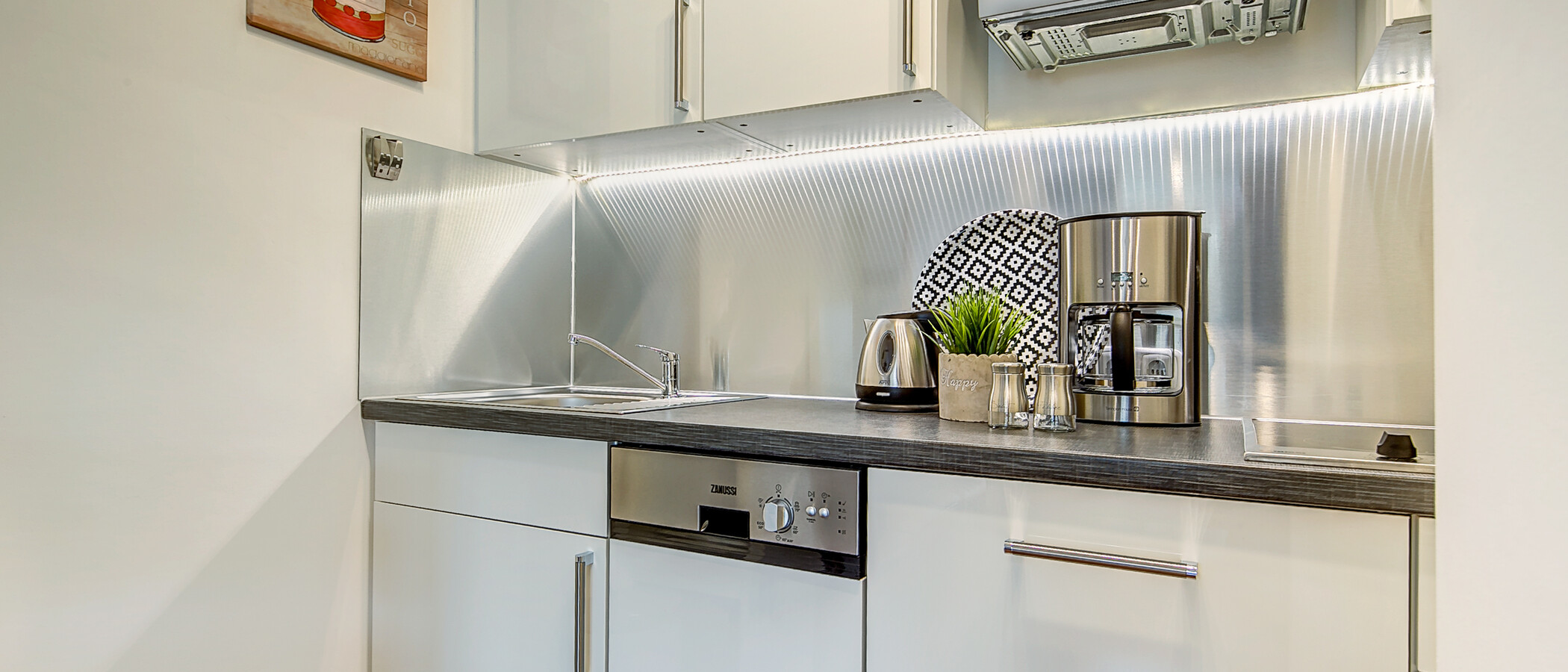 квартира München Schwabing-West 01 кухня 9823