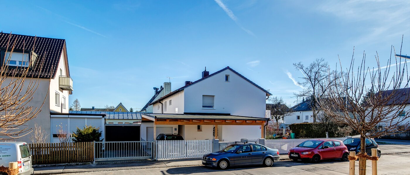 квартира München Hasenbergl 01 вид из окна 9831