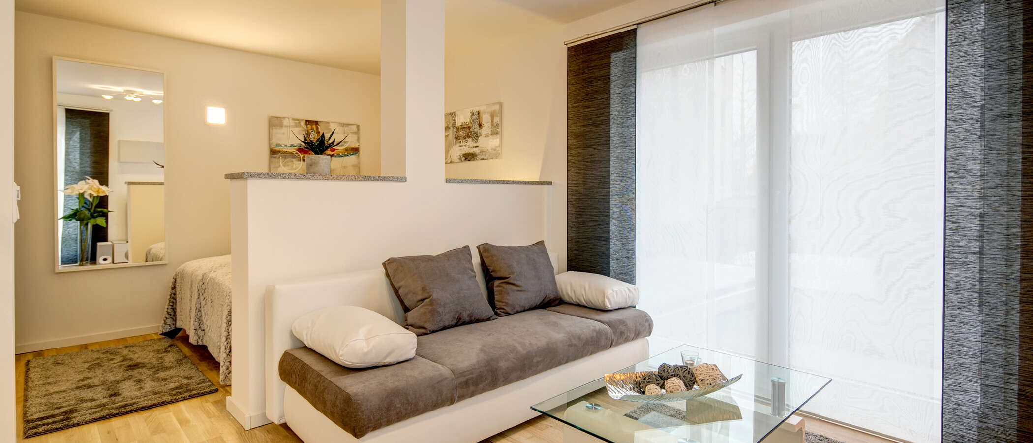 квартира München Ludwigsvorstadt 01 гостиная 9842