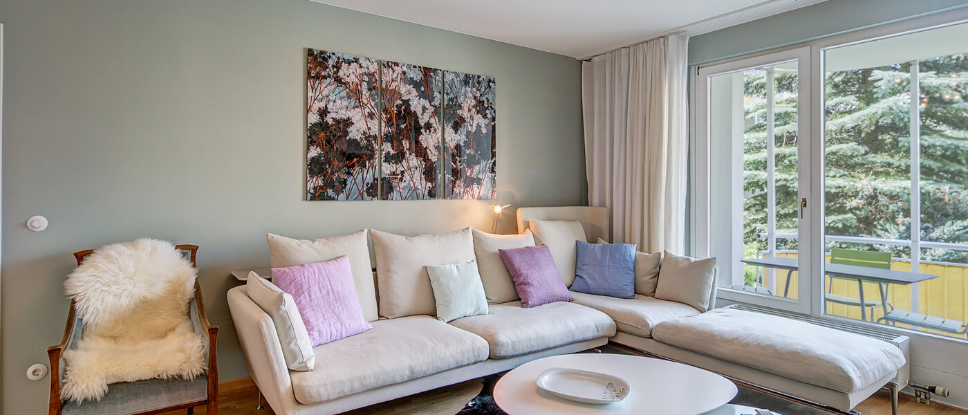 квартира München Nymphenburg-Gern 02 гостиная 9853