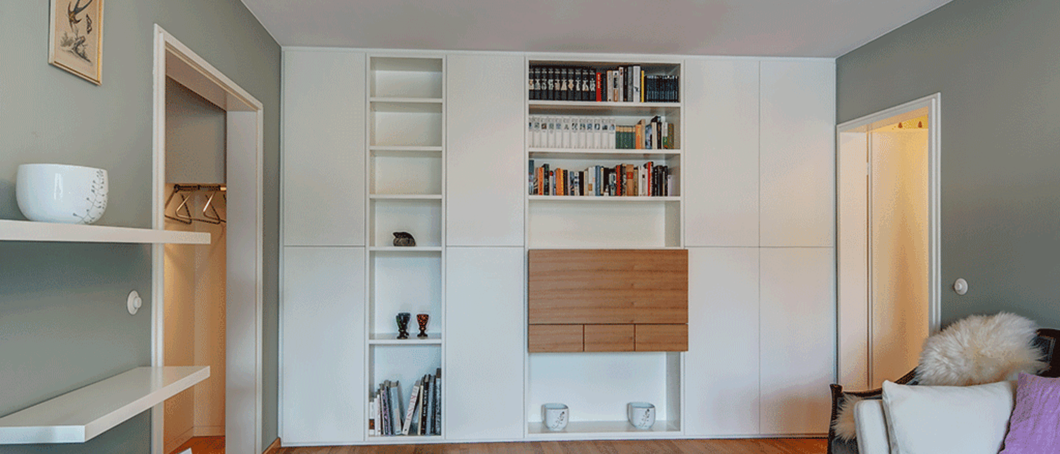 квартира München Nymphenburg-Gern 03 гостиная 9853