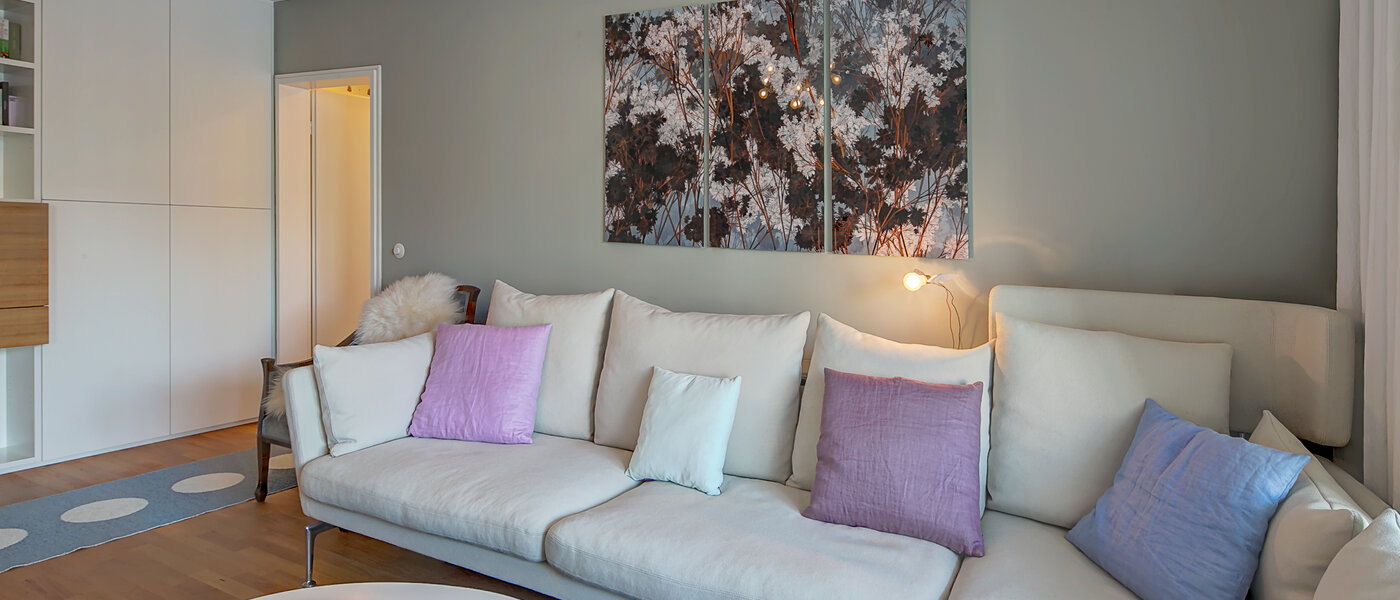 квартира München Nymphenburg-Gern 04 гостиная 9853